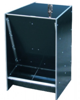 Automat paszowy 2-stanowiskowy podwójny z płyty PP dla tuczników