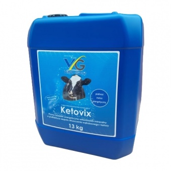 KETOVIX 13kg płynny dodatek energetyczno–witaminowo–mineralny dla krów